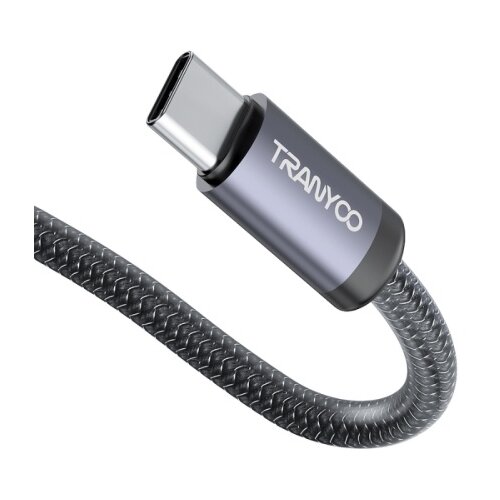  TRANYOO USB Data kabl T-S20C ojačan metalni USB na Type C 1m CRNI Cene