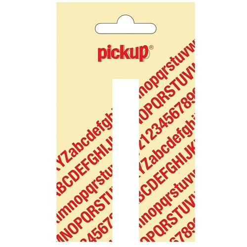 Pickup Naljepnica (Motiv: I, Bijele boje, Visina: 90 mm) Cijene