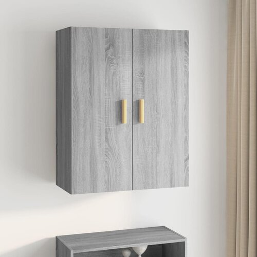 The Living Store Viseča stenska omarica siva sonoma 69,5x34x90 cm - Viseča Stenska Omarica, (21435470) Slike