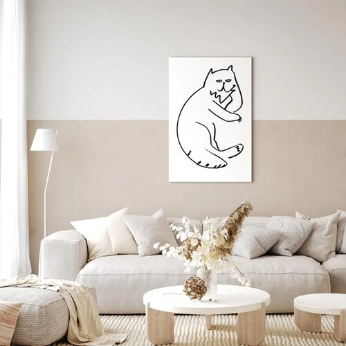  Slika - Cat Relaxing (1 Part) Vertical 20x30 Standard Slike