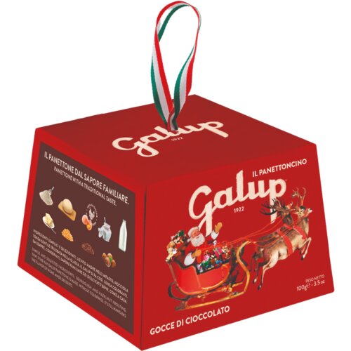  Panettocino s čokoladnimi kapljicami - 100 g Slike