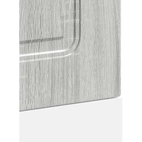  Ploča za perilicu posuđa Kalmar 45x1,5x57 cm konstruirano drvo Siva Slike
