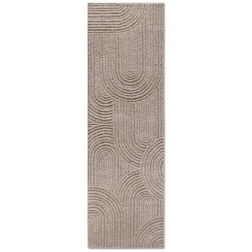 Elle Decoration Bež tekač 80x240 cm Chappe Beige &amp;ndash; Slike