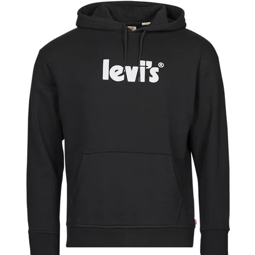 Levi's RELAXED GRAPHIC PO Crna