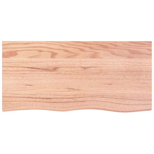  Kopalni&scaron;ki pult svetlo rjav 100x50x2 cm obdelan trden les, (21239042) Cene