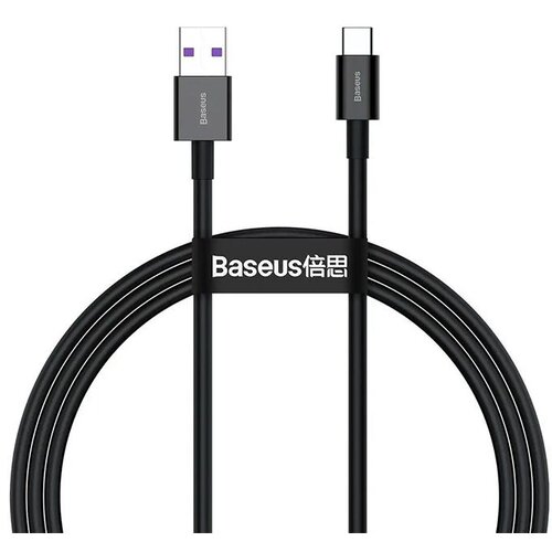 Baseus kabl type-a to c usb 1.0m 66W CATYS-02 black Slike