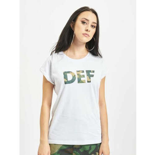 DEF t-shirt signed in white Cene
