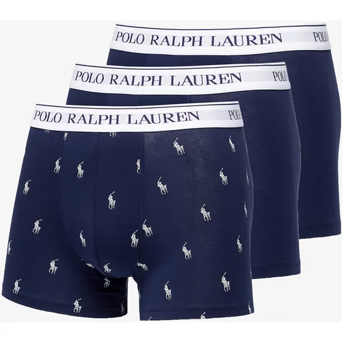 Polo Ralph Lauren stretch cotton classic trunk 3-Pack navy/ white