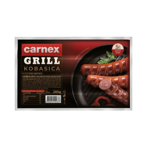 Carnex grill kobasica 280g Slike