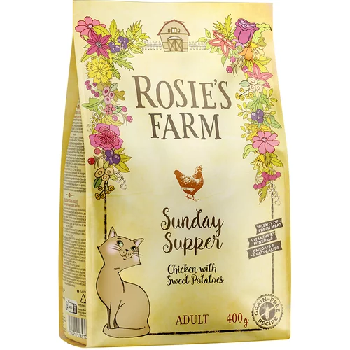 Rosie's Farm Adult piščanec s sladkim krompirjem - 400 g