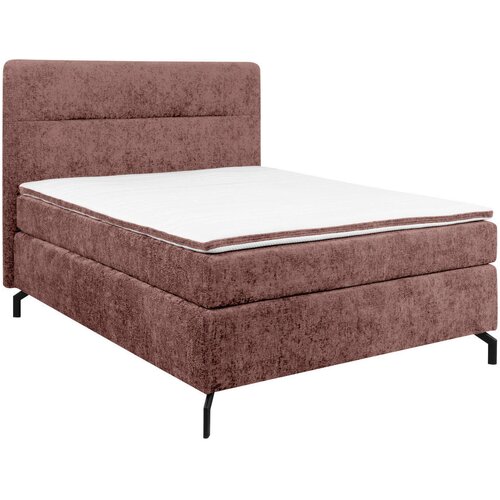 Esposa POSTELJA BOXSPRING 140 cm x 200 cm , tekstil vinsko rdeča Cene
