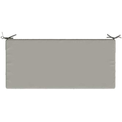  Jastučići za klupe - 2 dijela SOEST 100% poliester Siva - Siva 120 x 50 x 8 cm Poliester Cijene