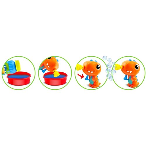 Ricokids RK-905 Dinosaur Ma&amp;scaron;ina za mjehuriće Slike
