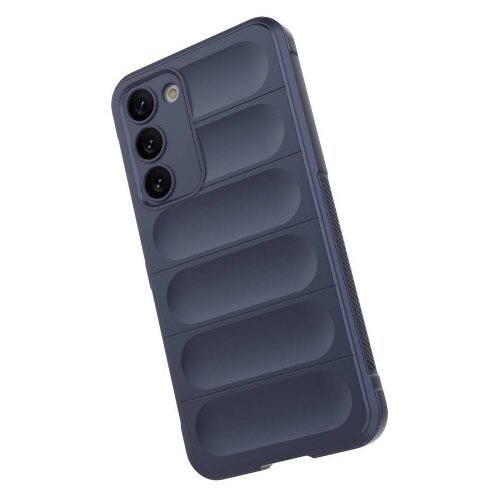 Onasi wave silikonski ovitek za samsung galaxy S23 plus 5G - moder Slike