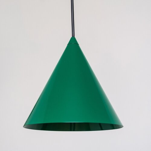  Visilica na sajli ETNA II 1xE27/15W/230V, prečnik 18,5 cm, zelene boje Slike