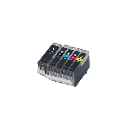Canon - Komplet tinta za CLI-8 BK/C/M/Y + PGI-5BK, zamjenski Slike
