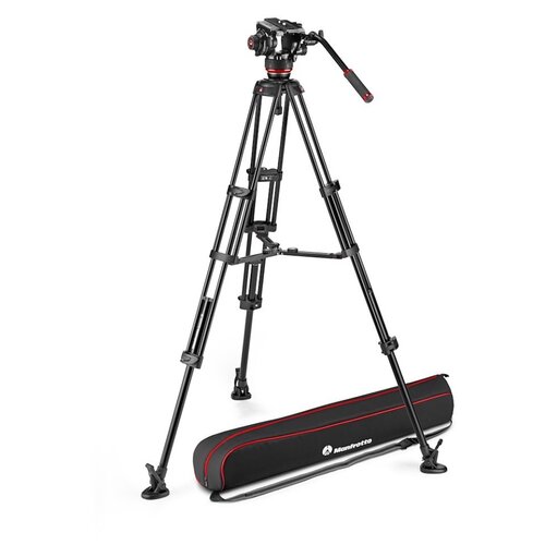 Manfrotto 504 fluidna video glava s dvostrukim aluminijskim stativom Cijene