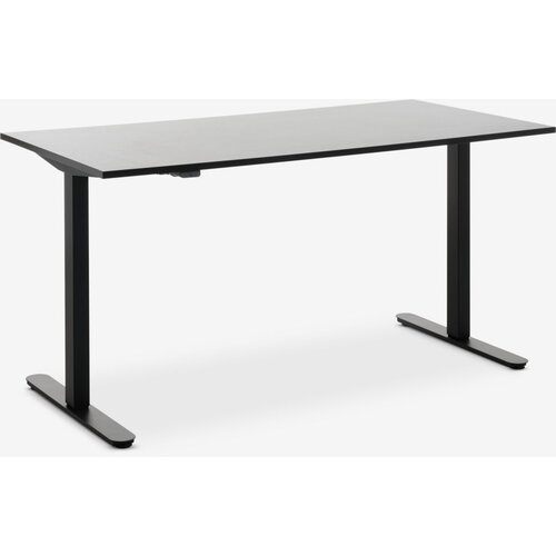Linnea Radni sto, 80x160cm, Crni Slike