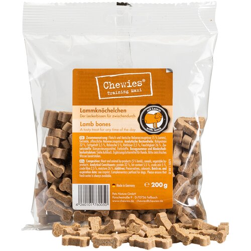 Chewies kosti žvečilni prigrizki (polvlažni) - Jagnjetina 200 g Cijene