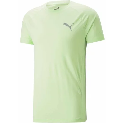 Puma EVOSTRIPE TEE Muška sportska majica, svijetlo zelena, veličina