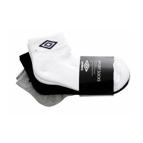 Umbro unisex čarape za odrasle TRIO SUPERSNEAKER SVUM141S02-01 Slike