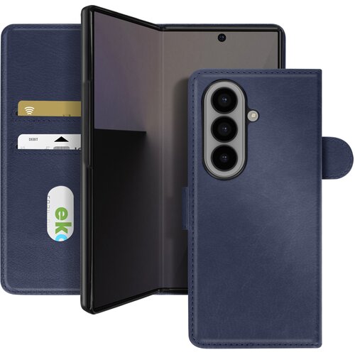 AVIZAR Chesterfield etui za kartice za Samsung Z Fold 7 z magnetnim zavihkom, Modra, (5000189265) Cene