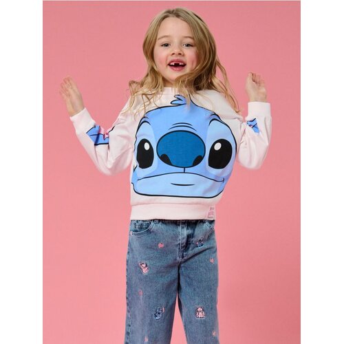 Sinsay Bluza s okruglim izrezom s printom Lilo & Stitch Cene