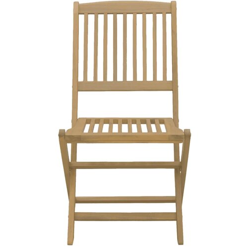  Sklopive vrtne stolice 4 kom 44x50x88 cm masivno drvo bagrema Slike