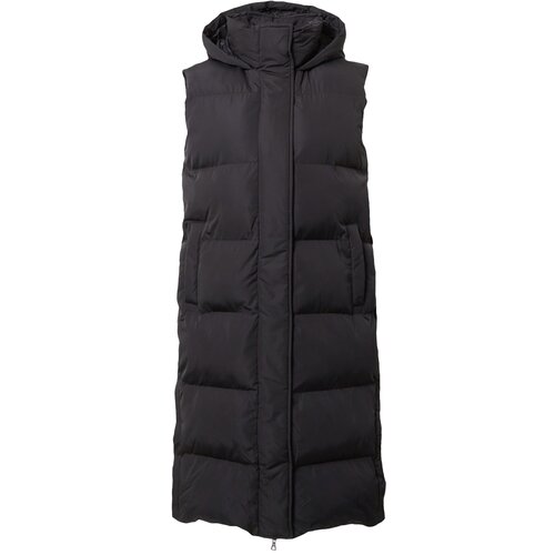 Superdry LONGLINE HOODED PUFFER GILET Crna Slike