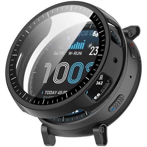 INF Integrirano ohi&scaron;je PC s kaljenim steklom za Amazfit Active Max Black, (5000264497) Cene
