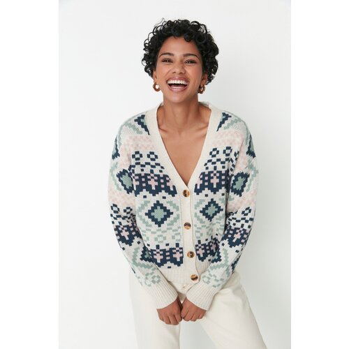 Trendyol Ženski kardigan Jacquard Cene