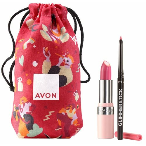 Avon Iconic Pink Hydramatic set Cene