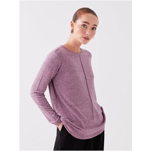 LC Waikiki Crew Neck Plain Long Sleeve Women's Blouse Cene