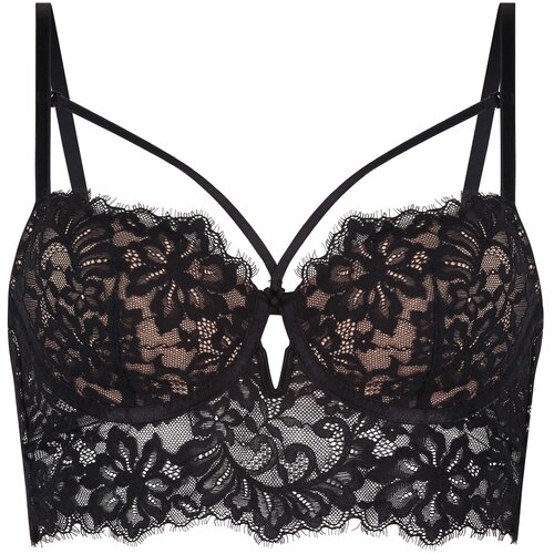 Hunkemöller Nedrček 'Isabella' črna Cene