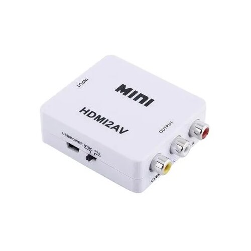 Kettz Konvertor HDMI na 3RCA KT-HD2RC.01, HDMI 1.3, Beli Slike
