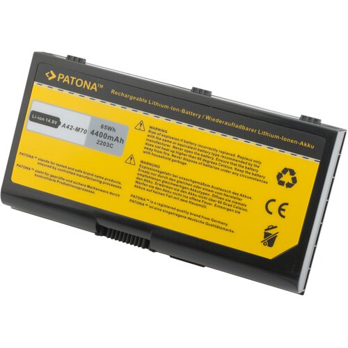 Patona Baterija za Asus M70 / F70 / G71 / G72 / N70 / N90 / X71 / X72, 14.8V, 4400 mAh Slike