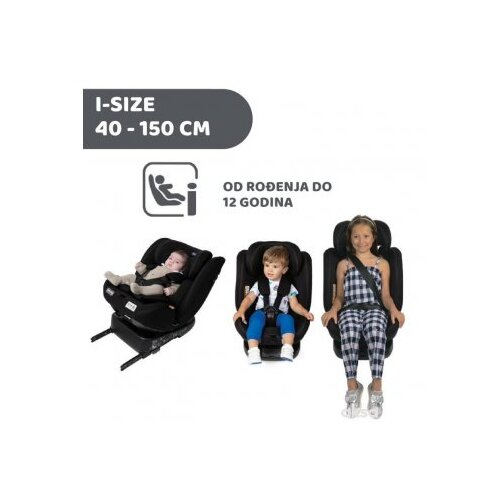 Chicco autosjedalica Unico EVO 40-150cm, Isofix, plava Slike