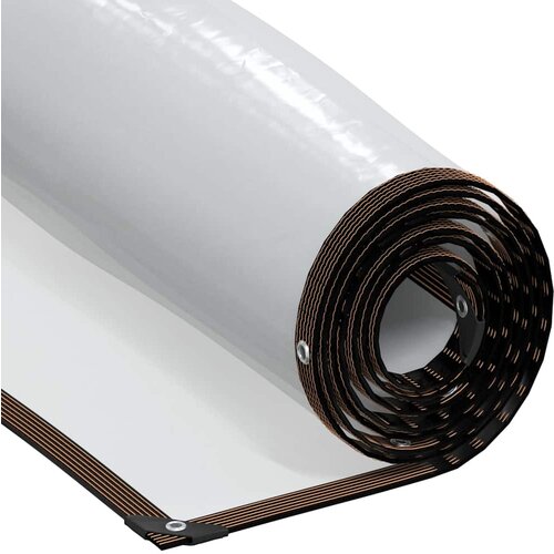 VidaXL Prozirna cerada s u&amp;scaron;icama 1x10 m polietilen Slike