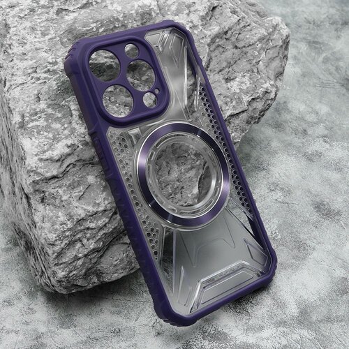 Maska lens magsafe za iphone 15 pro/ ljubičasta Slike