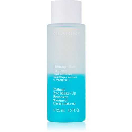 Clarins Instant Eye Make-Up Remover proizvod za skidanje vodootpornog pudera za osjetljive oči 125 ml Cijene