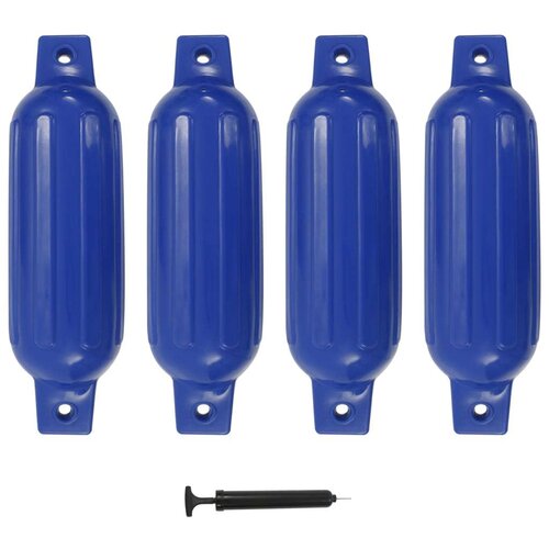 vidaXL Bokobrani za brod 4 kom plavi 41 x 11,5 cm PVC Cene
