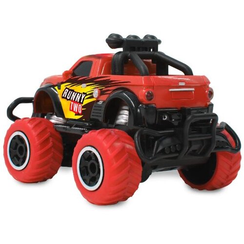 JAMARA auto na daljinsko upravljanje Runny Two, Offroad, crveni 1:43 Slike