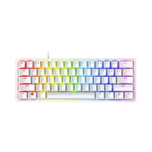 Razer huntsman mini mercury edition 60% opto-gaming keyboard (linear red switch) tastatura RZ03-03390400-R3M1 Cene