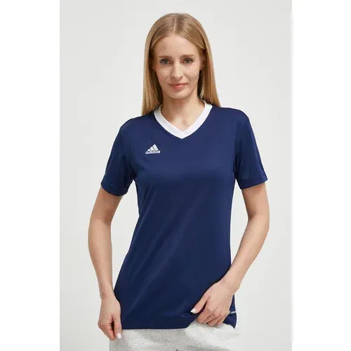 Adidas Kratka majica za vadbo mornarsko modra barva