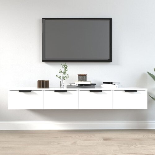 VidaXL Zidni ormarići 2 kom bijeli 68 x 30 x 20 cm konstruirano drvo Slike