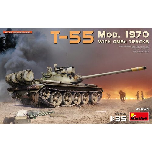 Miniart T-55 mod.1970 z gosenicami OMSH, (21312847) Cene
