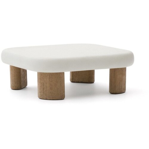 Kave Home Vrtni stolić za kavu s betonskom pločom stola 80x80 cm Labra &ndash; Cijene