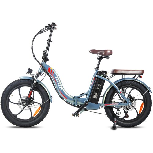 Fafrees Elektro kolo z debelimi pnevmatikami F20 Pro, zložljivo, odstranljiva baterija 36V 18Ah, megleno zelena, (5000009010) Slike