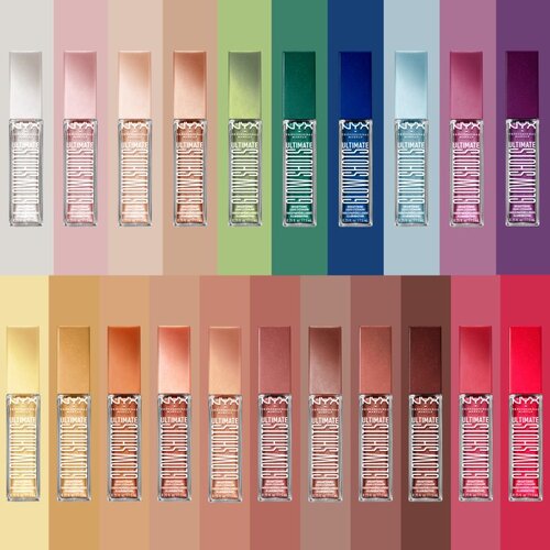 NYX Professional Makeup Ultimate Glow Shots tekoče senčilo za oči z ble&amp;scaron;čicami 7.5 ml Odtenek 15 pear prize Slike
