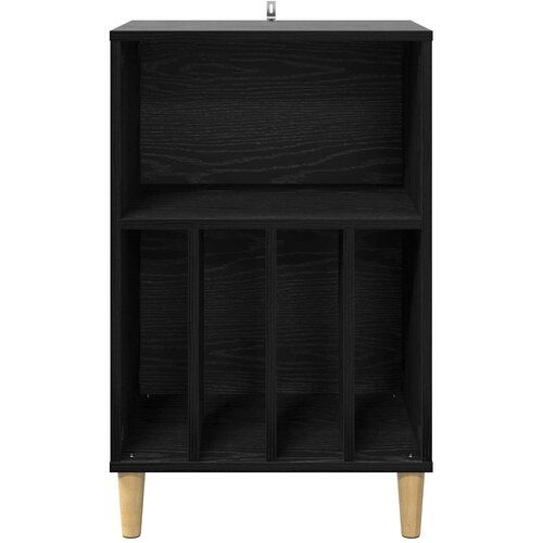  Stalak za gramofon Crni hrast 47 x 39,5 x 74,5 cm Slike